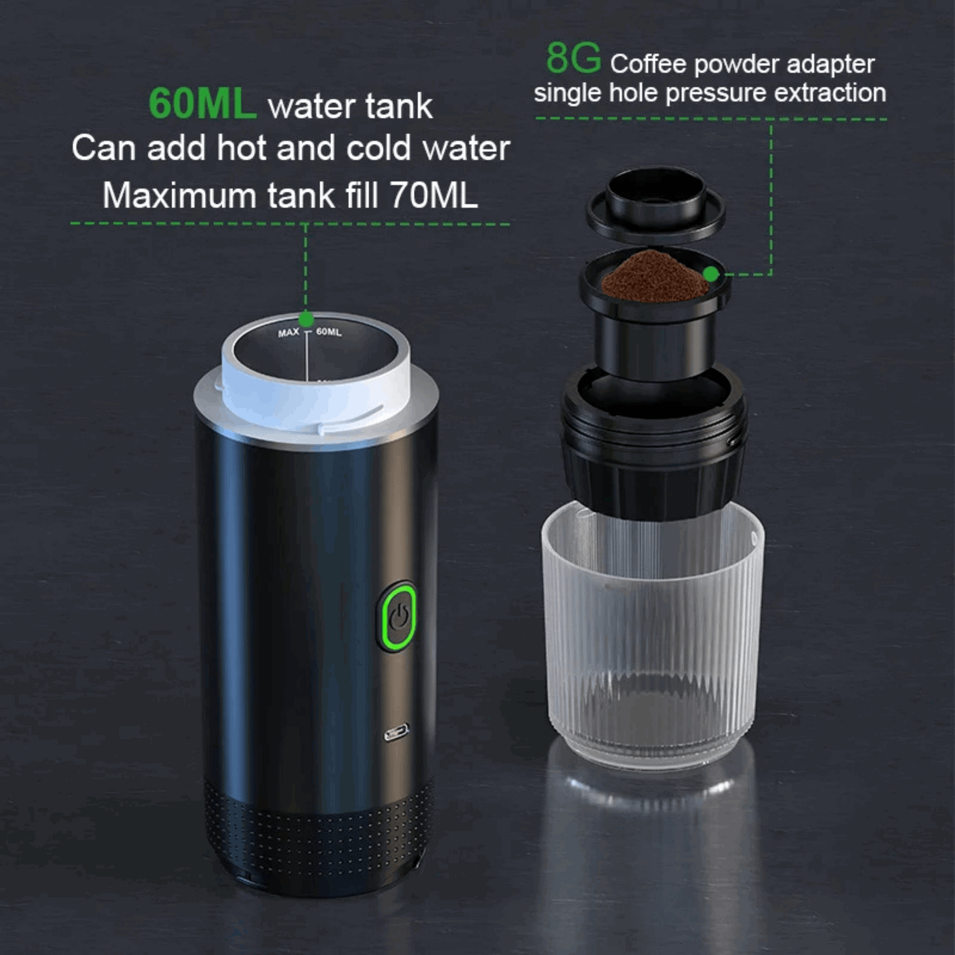 EVORVA Portable Coffee Maker